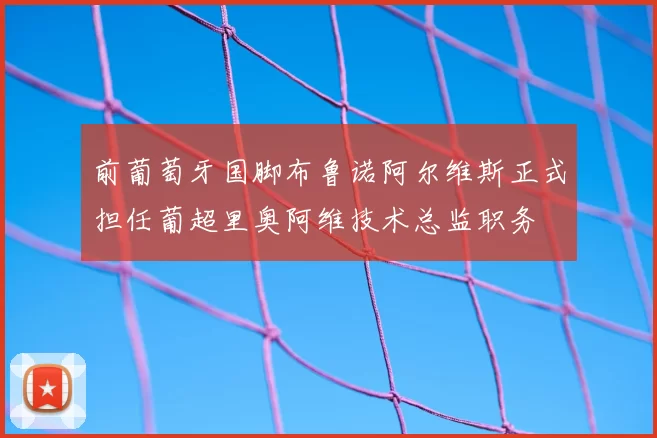 前葡萄牙国脚布鲁诺阿尔维斯正式担任葡超里奥阿维技术总监职务
